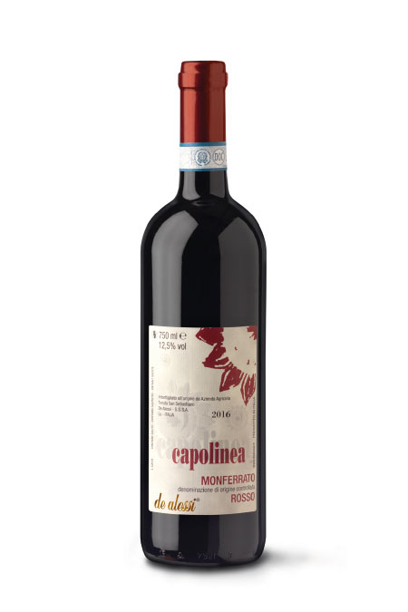 Foto di una bottiglia di Capolinea, Monferrato Rosso DOC