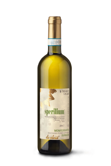 Foto di una bottiglia di Sperilium, Monferrato Bianco DOC
